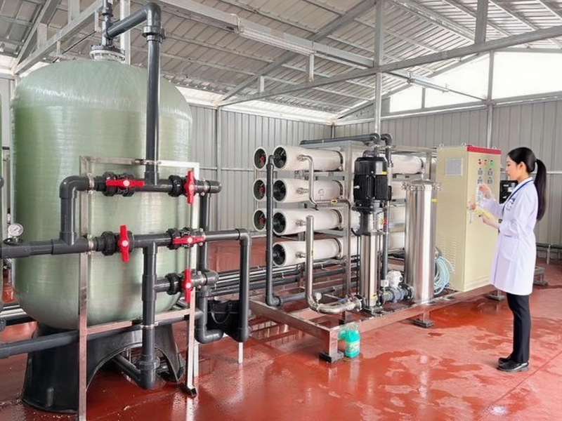 水純化系統(tǒng)現(xiàn)場