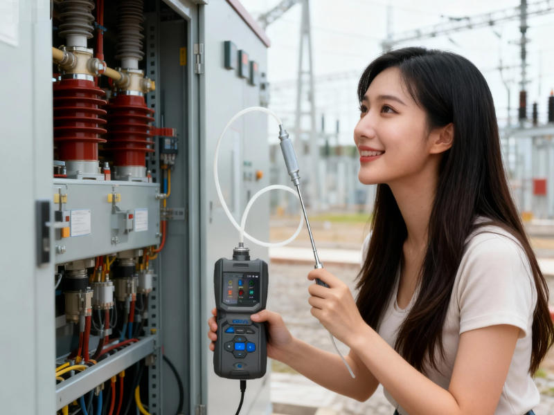 手持式SF6氣體檢漏儀在電力上的應(yīng)用