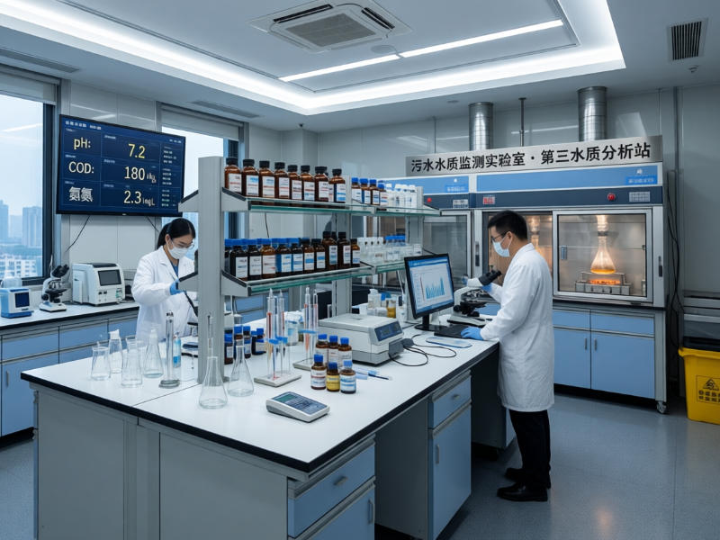 污水檢測實驗室